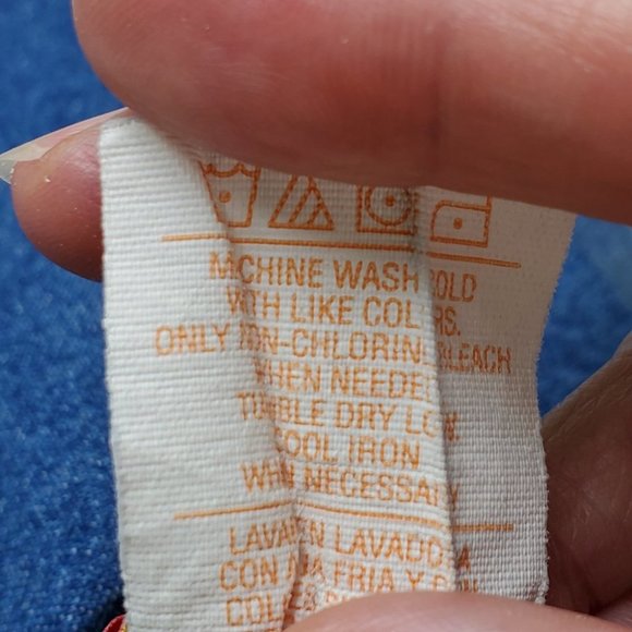 Sanrilo Smiles Girls Hello Kitty Denim Skirt, XL - Picture 9 of 9